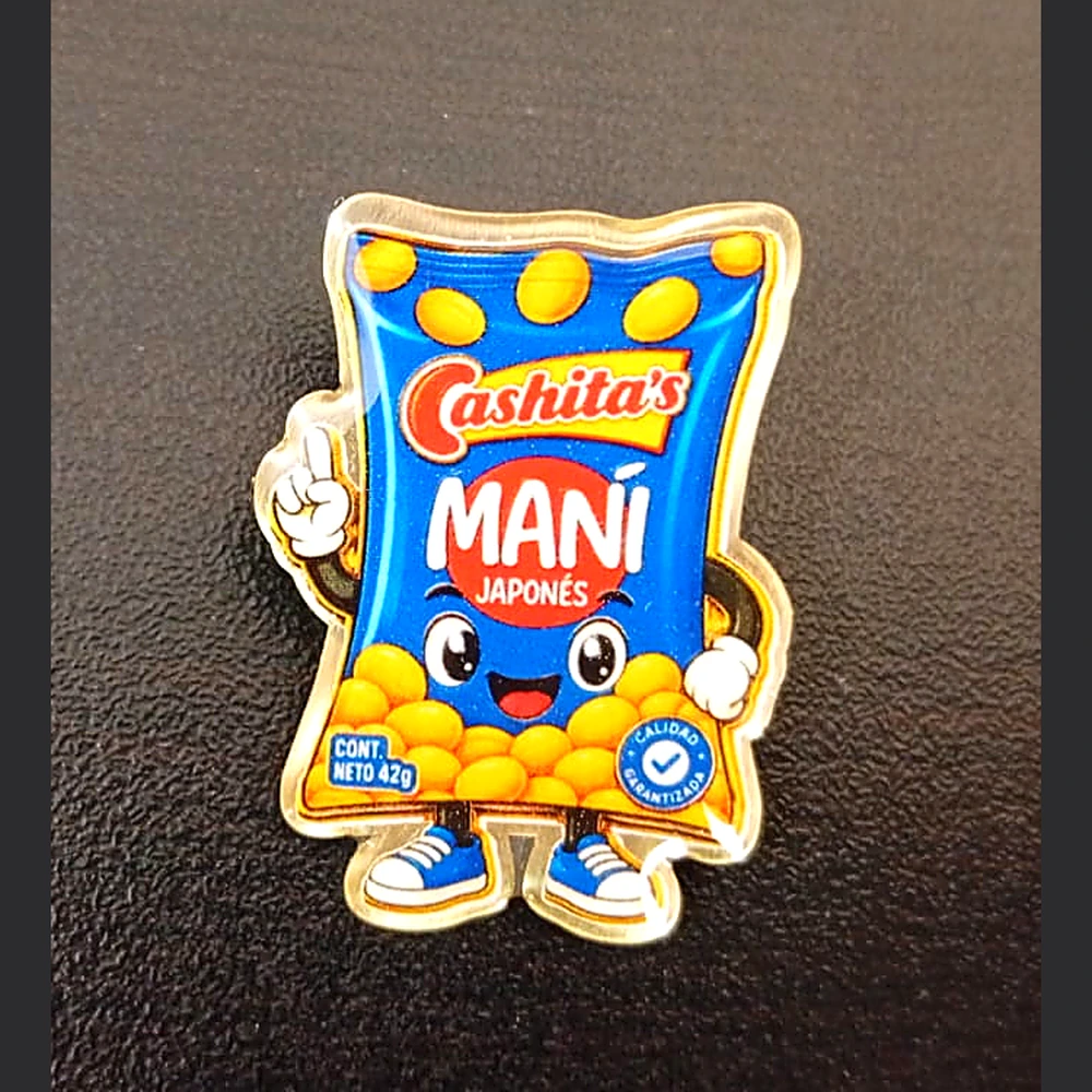 Botón o pin promocional personalizado